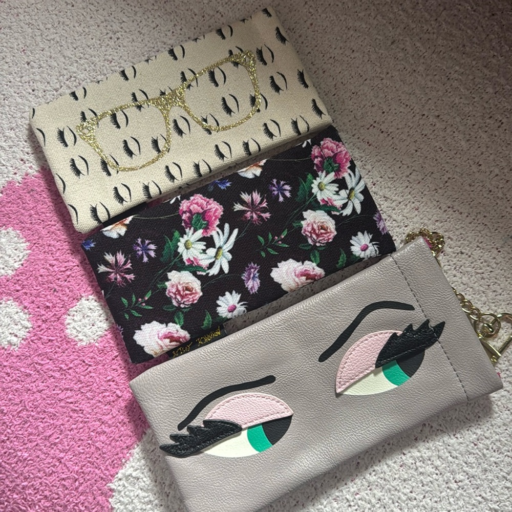 Betsey Johnson Sunglasses Pouches
